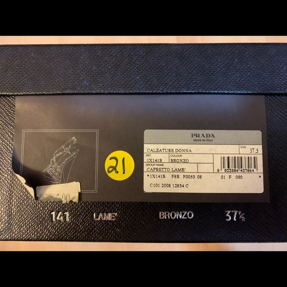 Prada strappy platform shoes size 8 - Picture 7 of 8